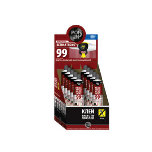 Клей монтажный POINT "Клей вместо гвоздей 99", 80мл