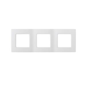Рамка 3-местная белая, Мастер, BYLECTRICA