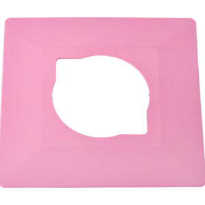 Рамка 1-местная декоративная розовая BYLECTRICA