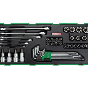 Набор-сет торцевых головок и ключей 40предм. TOPTUL