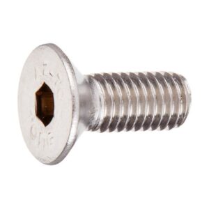 Винт 8х20 мм с потайной головкой и внутр. шест. нерж.сталь (А2), DIN 7991 (10 шт в зип-локе) STARFIX