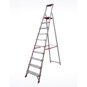 Лестница-стремянка алюм. проф. 217 см 10 ступ. 11,4кг NV3118 Новая Высота