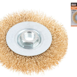 Щетка дисковая гофр.100мм/M14 GEPARD (GP0892-100)