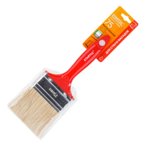 Кисть плоская 3"-75мм смеш. щетина (стены, фасады) STARTUL MASTER