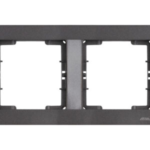 Рамка 2-ая горизонтальная дымчатая, DARIA, MUTLUSAN