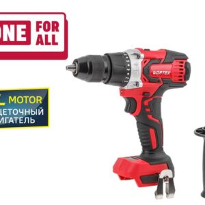 Аккум. дрель-шуруповерт WORTEX BD 2030 Dli в кор. ALL1 XLT SOLO БЕСЩЕТ., 18 В, 80 Н*м, БЗП(мет.) 13