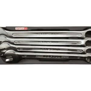 Набор-сет ключей комбинир. 27-32мм 4шт. 136х364мм TOPTUL