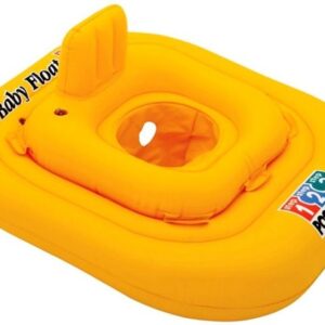 Надувной круг для плавания с сиденьем Pool School Deluxe, 79х79 см, INTEX