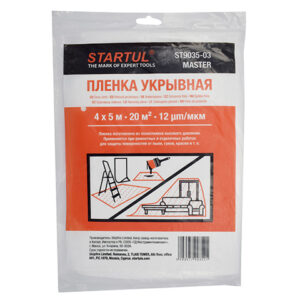 Пленка укрывная 4x5 м, 12 мкм STARTUL MASTER (ST9035-03)