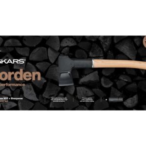 Топор-колун Norden N12 FISKARS+точилка (комплект)