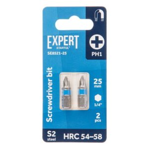 Насадка крестообразная PH1 25мм  2шт EXPERT STARTUL (SE8521-25)