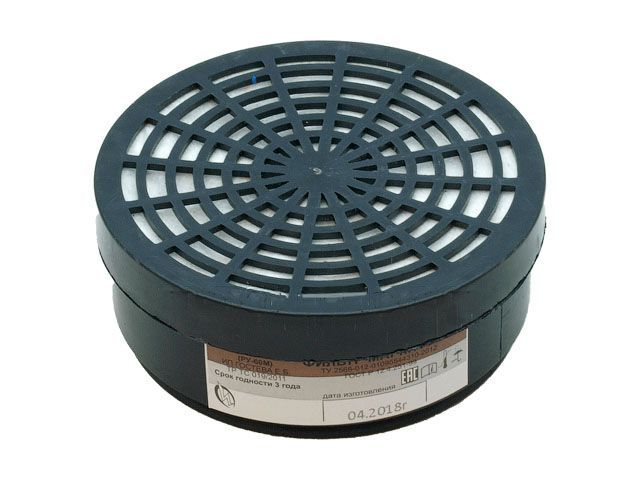 Фильтр к респиратору "Исток-400" А1В1Р1 (РУ-60М) инд.уп/2шт.