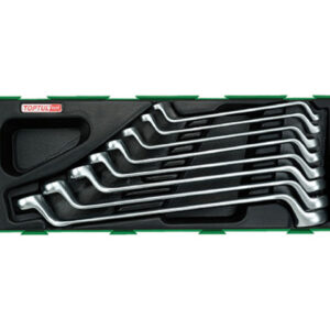 Набор-сет ключей накидных 75° 8предм. TOPTUL