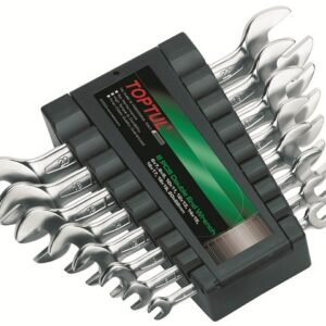 Набор ключей рожк. 6-22мм на клипсе 8шт TOPTUL