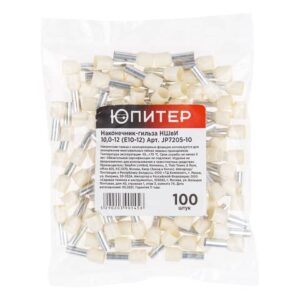 Наконечник-гильза НШвИ 10,0-12 (E10-12) (100 шт) Юпитер