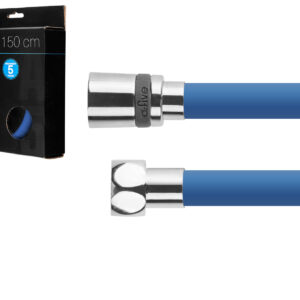Шланг душевой, Si, 1/2" г-г 150 см, голубой, a-five