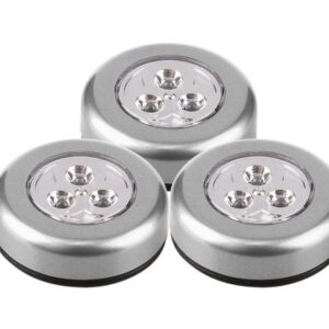 Фонарь светодиодный «Пушлайт» (набор 3шт.) 15Лм 3хAAA Фаza