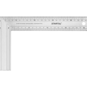 Угольник столярный 250мм сталь/алюм. STARTUL PROFI (ST3525-025)