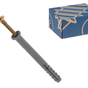 Дюбель-гвоздь 6х60 мм полипропилен потай (100 шт в карт. уп.) РБ