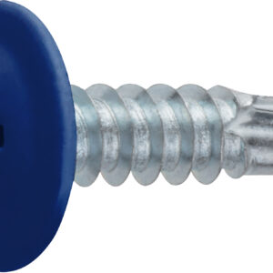 Саморез 4.2х16 мм с прессшайбой, цинк, со сверлом, RAL 5002 (14000 шт в коробе) STARFIX