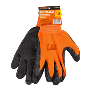 Перчатки нейлон, латексное рельефное покрытие, 8 р-р STARTUL