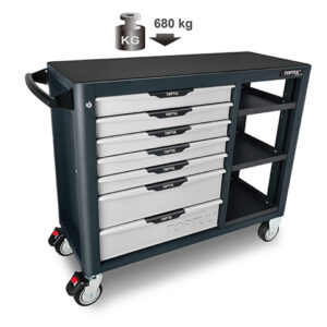 Тележка для инструмента 7 секций серия PRO-PLUS TOPTUL
