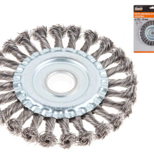 Щетка дисковая косич.125ммх22мм GEPARD (GP0894-125)