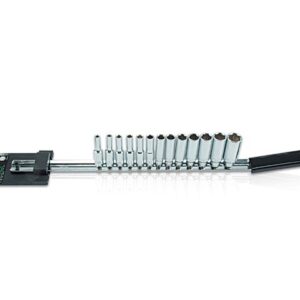 Набор головок 1/4" 4-14мм 6гр. 13шт глубок. TOPTUL