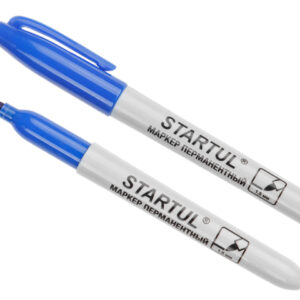Маркер промышл. перманентный фетровый синий STARTUL PROFI (ST4350-02)
