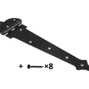 Петля-стрела 300 мм фигурная, черн.мат. STARFIX