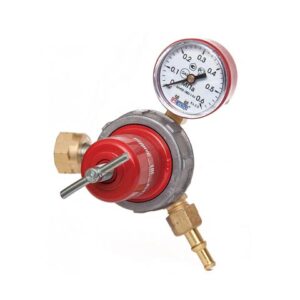 Редуктор пропановый БПО-5-4 (давл. 2,5/0,3 МПа, 5м3/ч, ф9мм) в коробке (ООО "РЕДИУС 168")