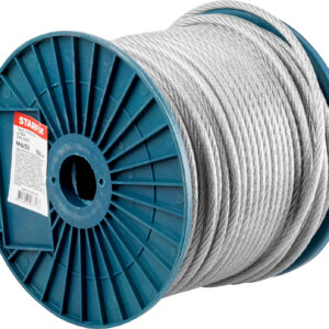 Трос стальной в ПВХ М6(5) DIN 3055 (бухта 100 м) STARFIX