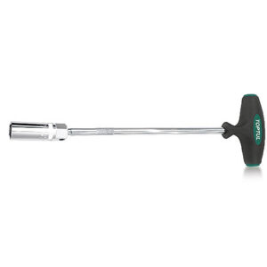 Ключ свечной T-обр. 350мм с магн. шарнирной головкой 16мм TOPTUL