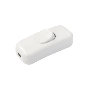 Выключатель на шнур 6А 250В белый BYLECTRICA