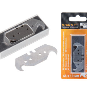 Лезвия сменные крюковые 19х48мм 5шт STARTUL MASTER (ST0940-5)
