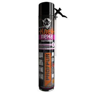 Клей-пена полиуретановая бытовая PROFPUR (750мл)