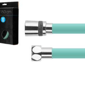 Шланг душевой, Si, 1/2" г-г 150 см, мятный зелёный, a-five