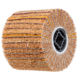 Щетка комбинированная лепестковая/нейлоновая 100х120 мм P120 WORTEX для WS 1012 S