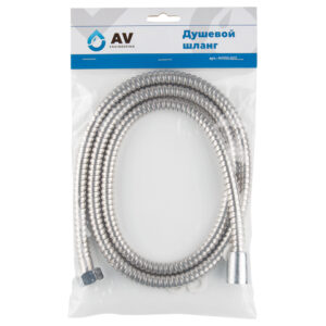 Шланг душевой, SUS/PVC, 1/2" г-г 150 см, мат., AV Engineering
