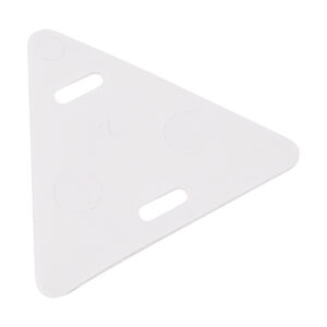 Бирка кабельная "У-136" (Треугольник), белая (100 шт/уп.) REXANT