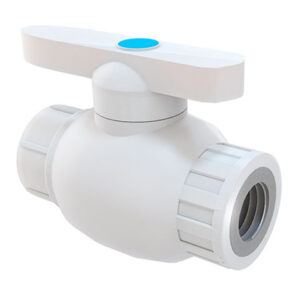 Кран шар. ПП 20х1/2" вн. бел. РТП