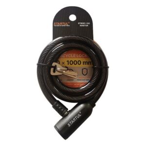 Замок велосипедный 10х1000мм STARTUL MASTER (ST8081-100)