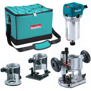 Фрезер кромочный MAKITA RT 0700 CX2 + аксессуары в сумке