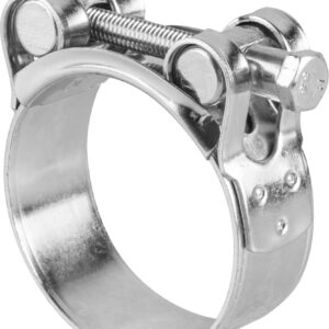 Хомут силовой 40-43мм, цинк (20 шт в пакете) STARFIX