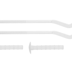 Кронштейн штыревой плоский с дюбелем для радиаторов 7,5х250мм, 2 шт., AV Engineering