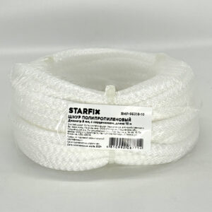 Шнур полипропиленовый 8 мм 10 м с сердечником STARFIX