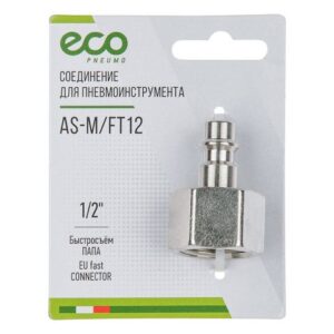 Соединение быстросъем. ПАПА х внутр. резьба 1/2" (сталь) ECO
