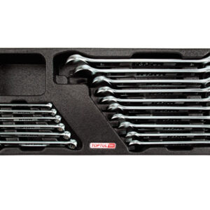 Набор-сет ключей комбинир. 6-24мм 16шт. 434х176мм TOPTUL
