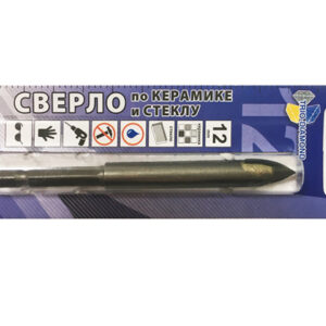 Сверло по кафелю/стеклу 12 мм Trio-Diamond