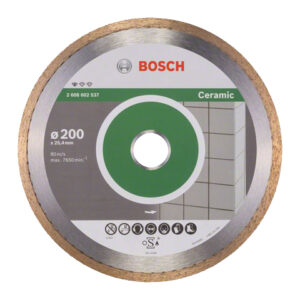 Алмазный круг 200х25.4 мм по керамике сплошн. STANDARD FOR CERAMIC BOSCH